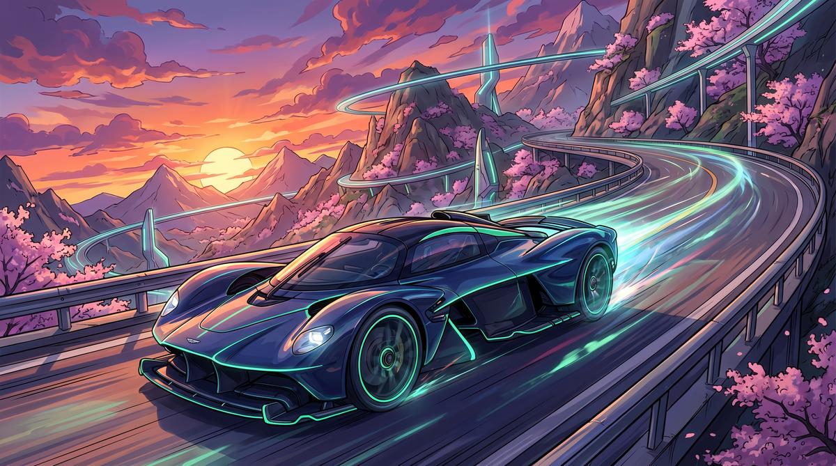 每日大赛阿斯顿·马丁：优雅之翼动漫演示