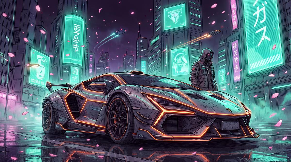 每日大赛迈凯伦W1：极速传说动漫特辑