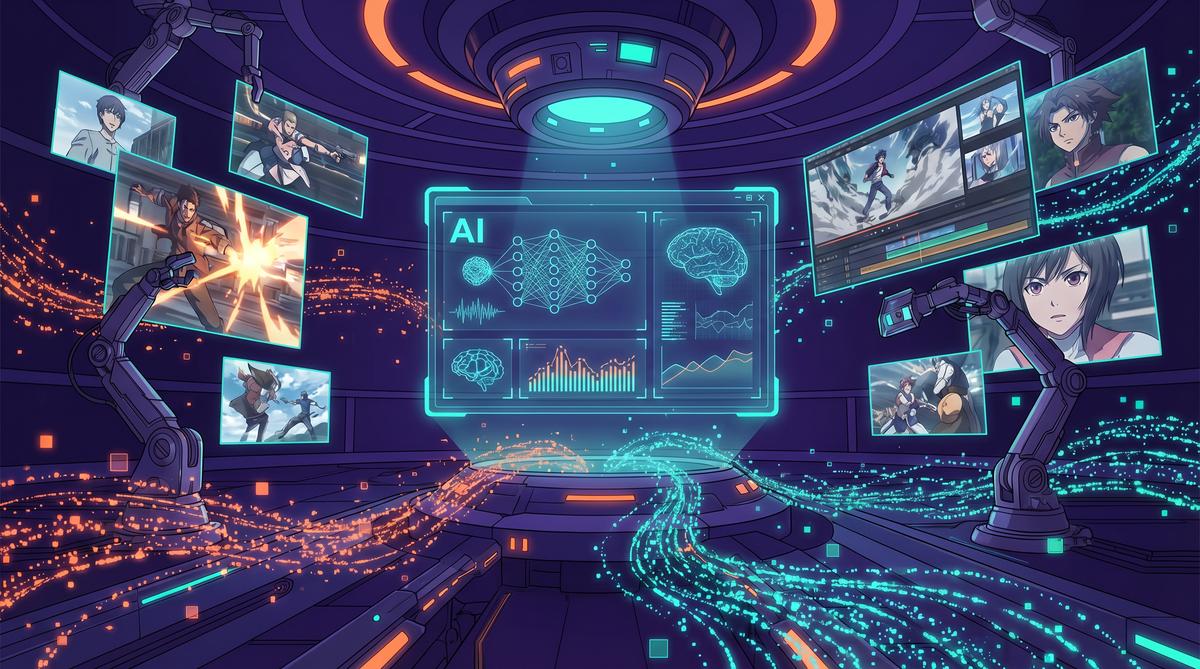 每日大赛社区话题-AI动漫